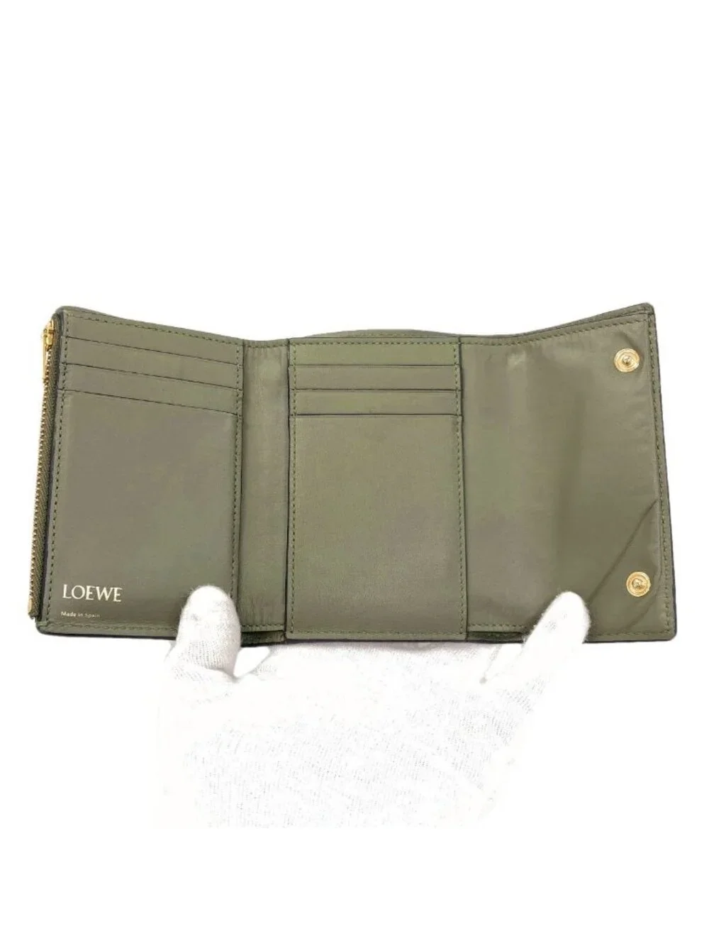 Loewe Repeat Trifold Wallet Calf